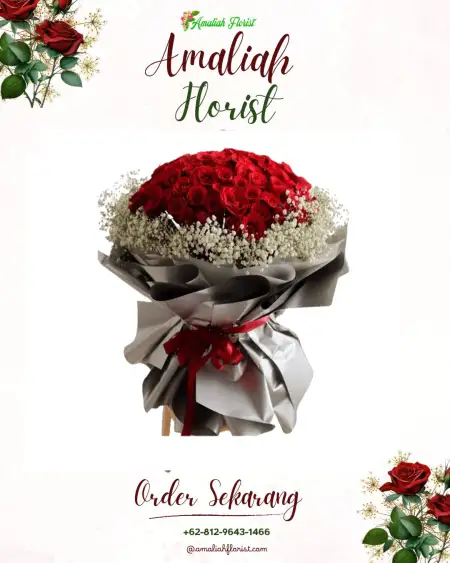 Buket Bunga Renah Lebar